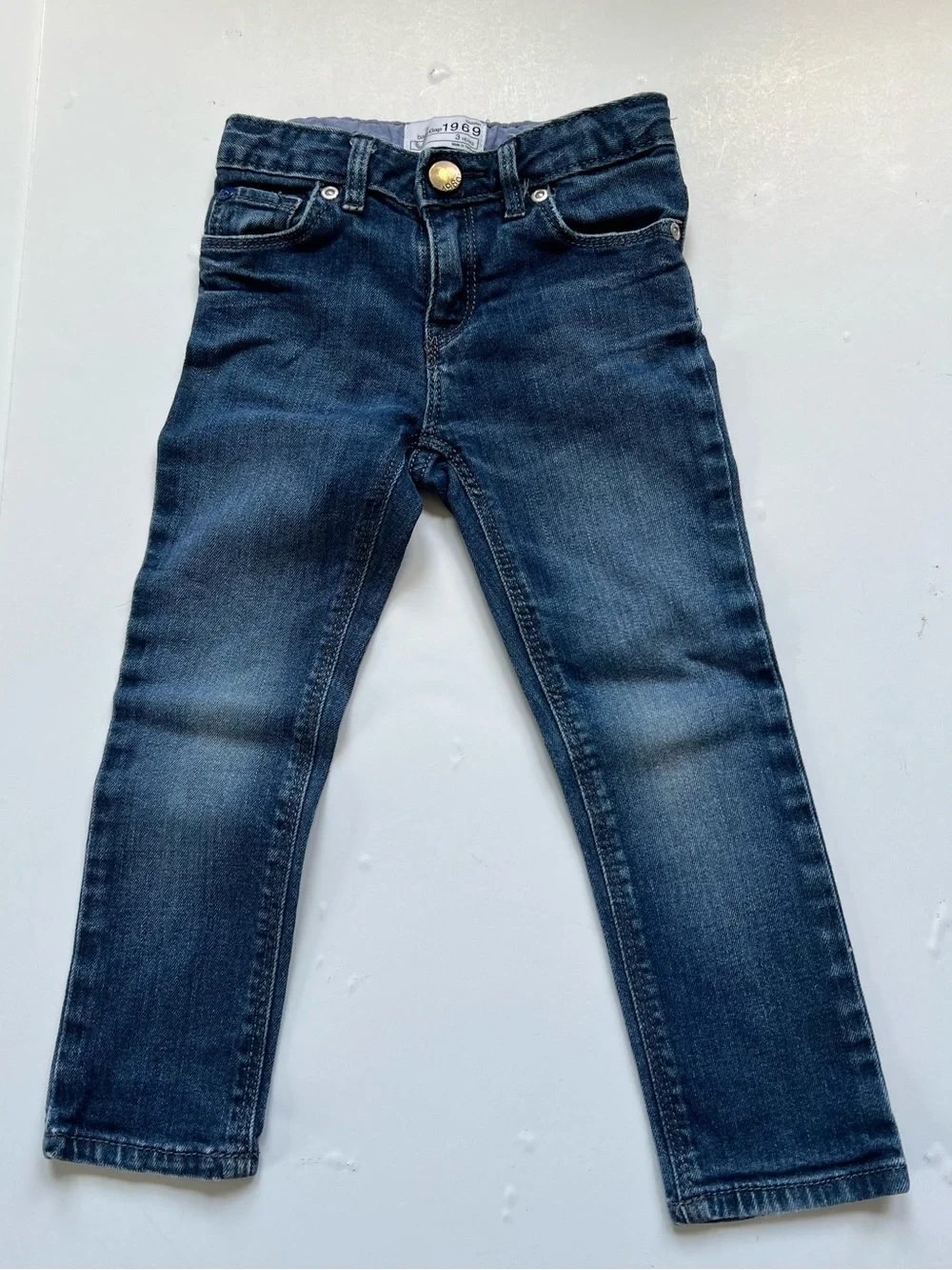 GAP Dark Wash Kids Stretch Jeans